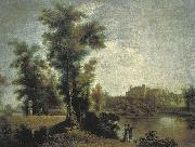 Semyon Shchedrin View of the Gatchina palace and park oil